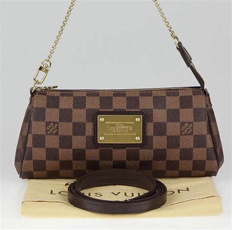 louis vuitton damier ebene eva clutch|My SAB Showing in a different state .